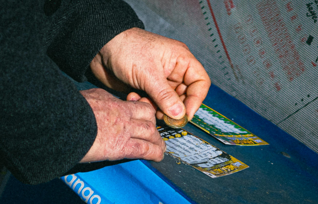 A lottery ticket