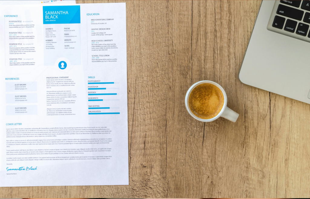 A Skills section on a resume