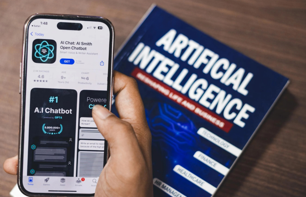 Webpage of Ai Chatbot