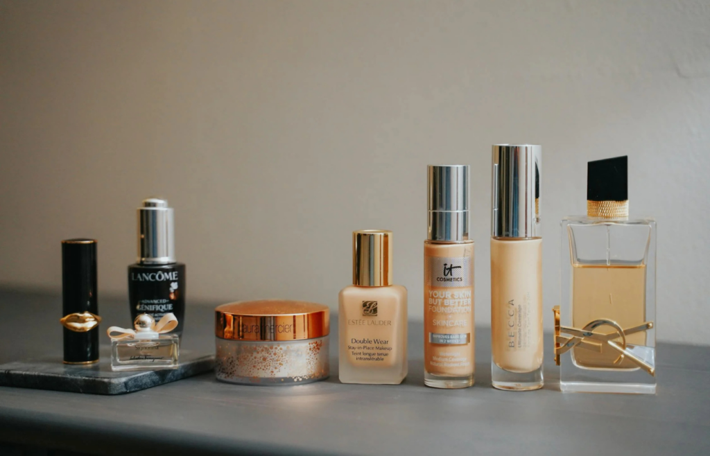 Variety of Beauty Products
