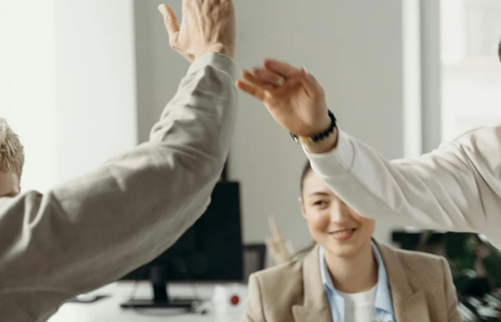 People Doing High Five
