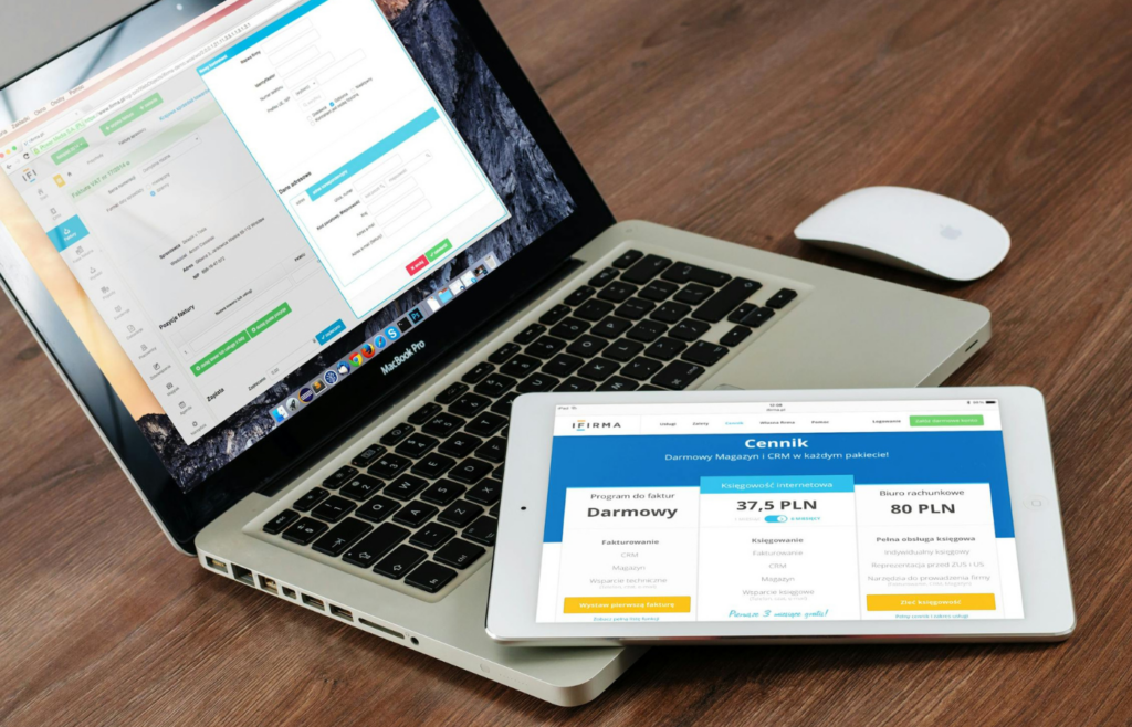 A before and after of a basic website improved by AI tools