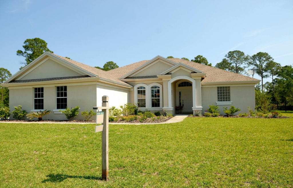 A luxury home listing on a real estate platform