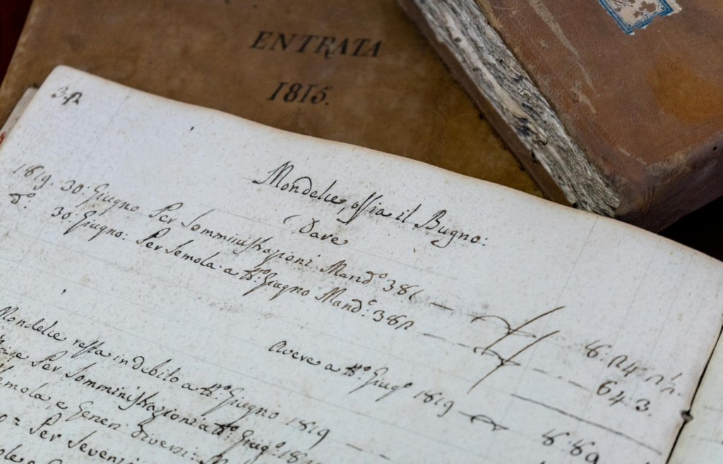 A will and testament document gathering dust