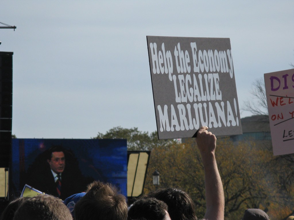 Legalize Marijuana protest