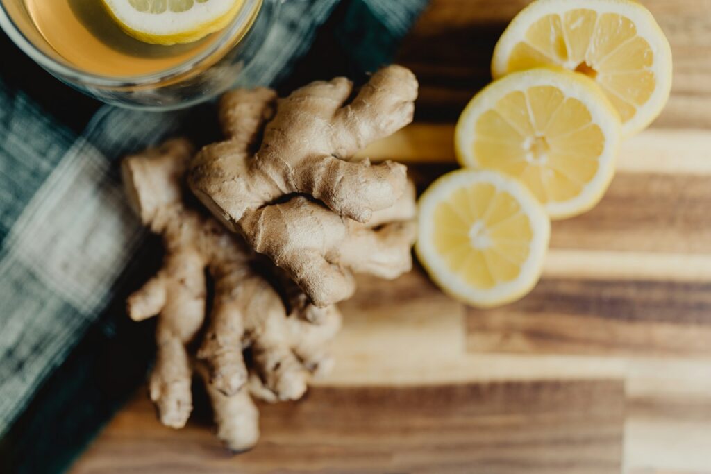 ginger and lemons