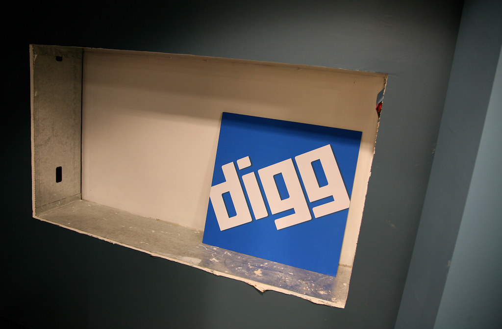 Fancy Digg HQ Sign
