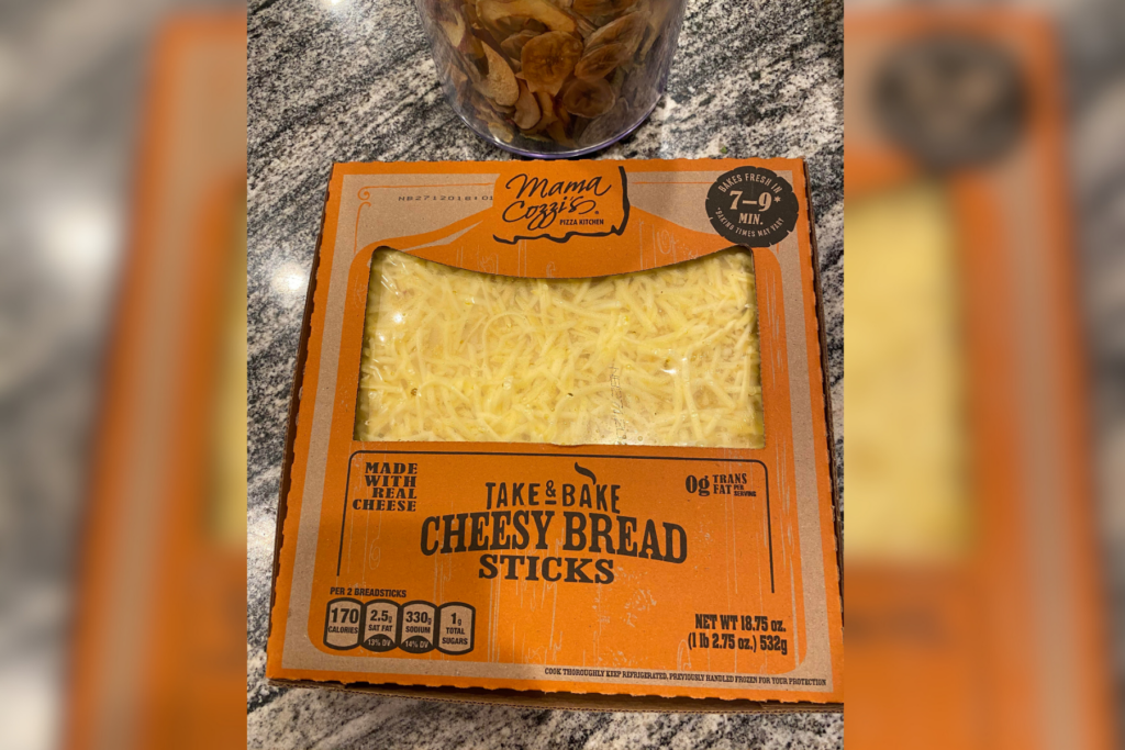 Mama Cozzi’s Take & Bake Cheesy Breadsticks