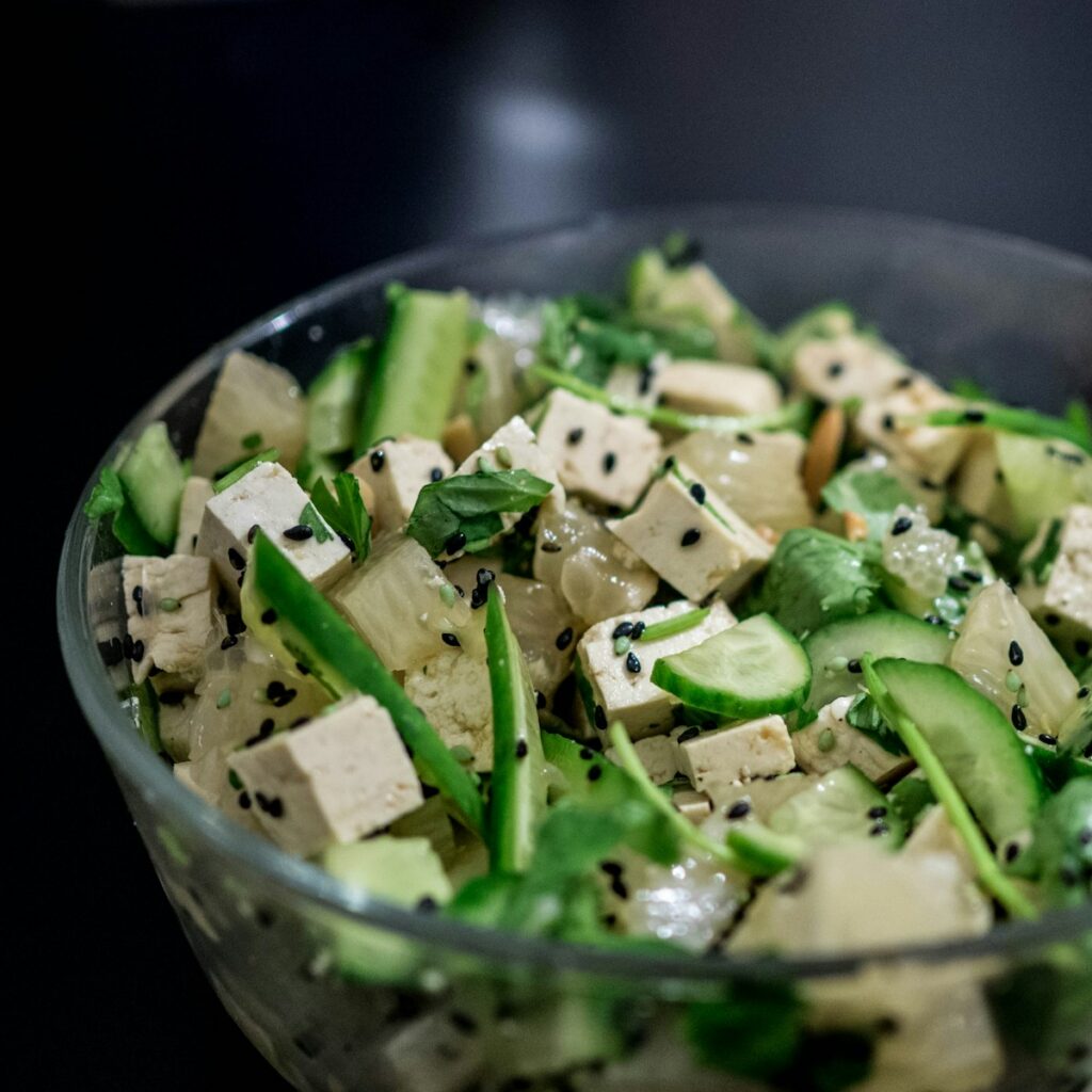 tofu and vegetables