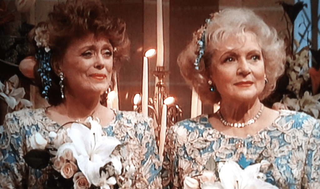 Betty White and Rue McClanahan