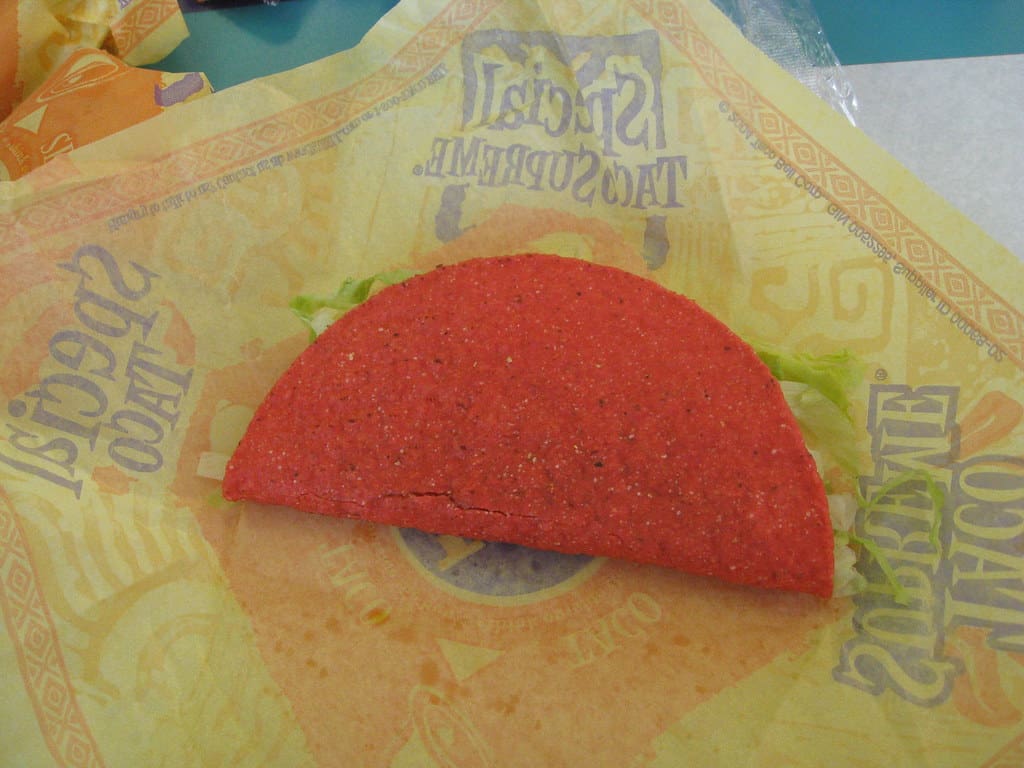 Volcano Taco @ Taco Bell