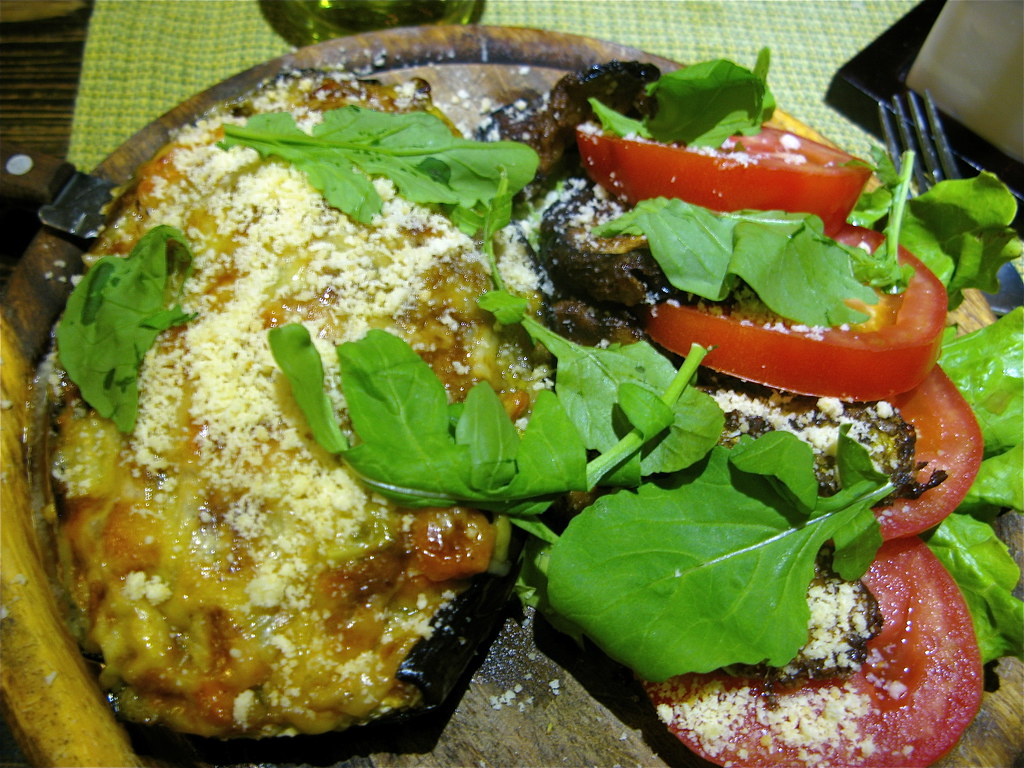 stuffed eggplant