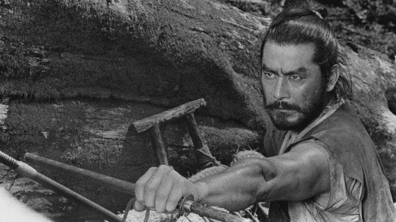Toshiro Mifune in The Hidden Fortress