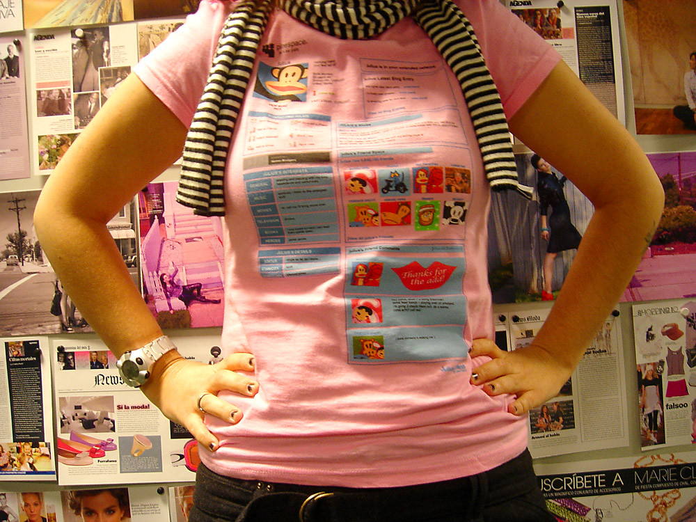 Myspace tshirt