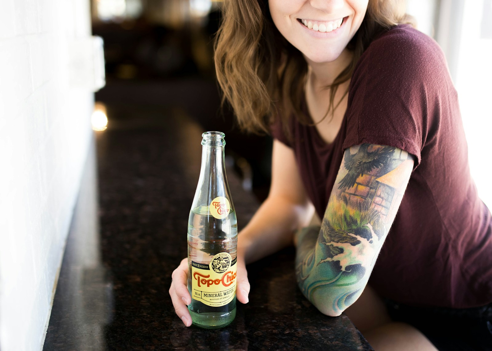 woman with tattoos