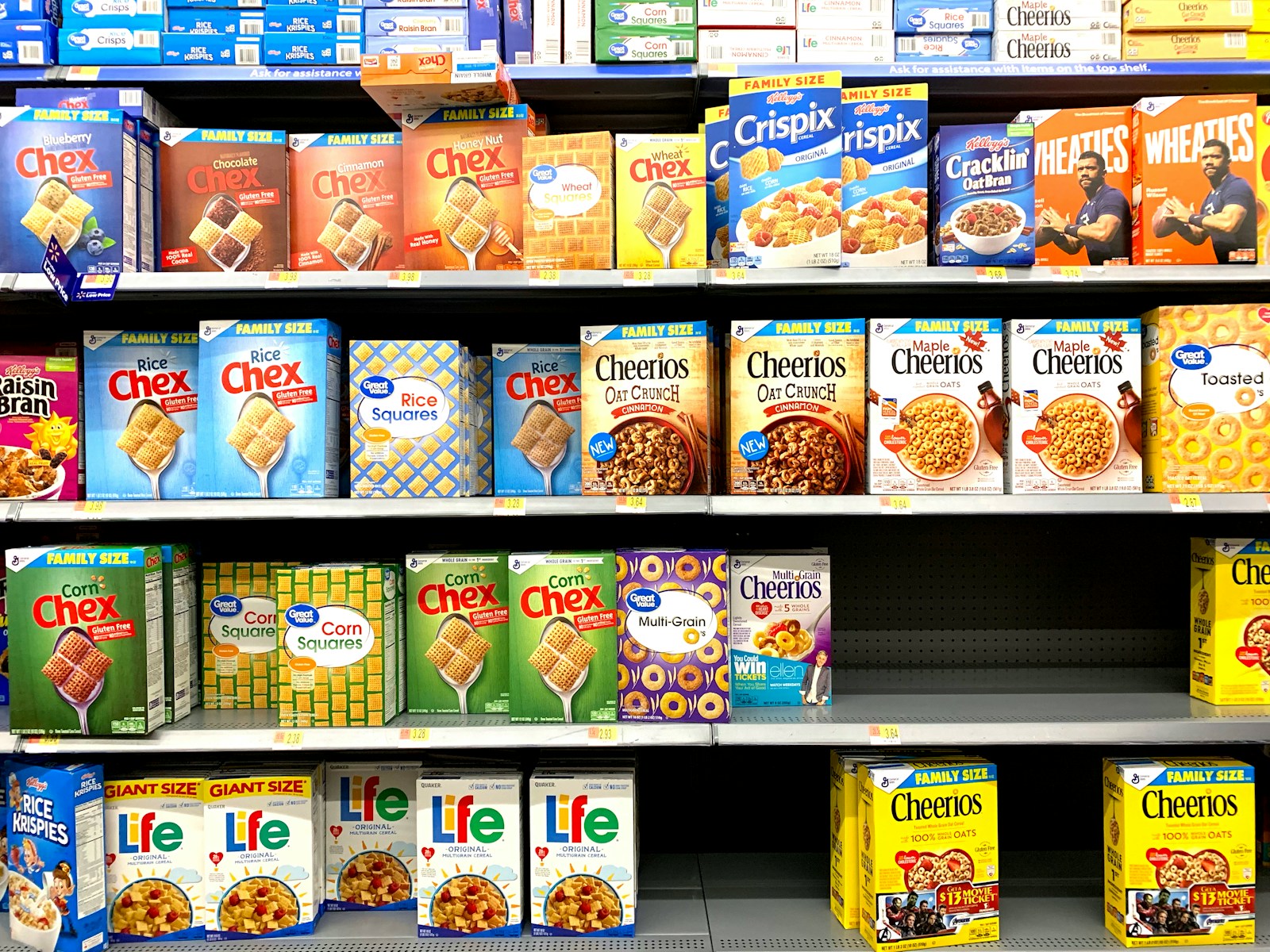 cereal aisle