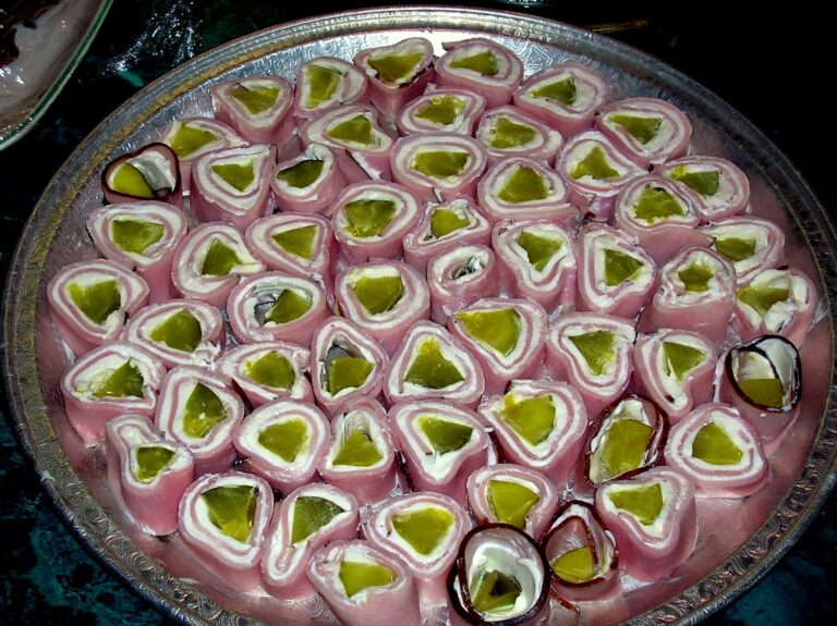 Pickle and Cream Cheese Rolls