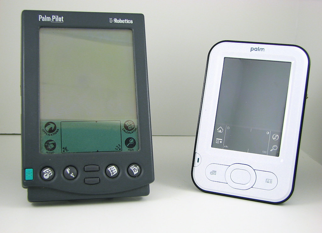 Vintage Palm Pilot handheld organizer
