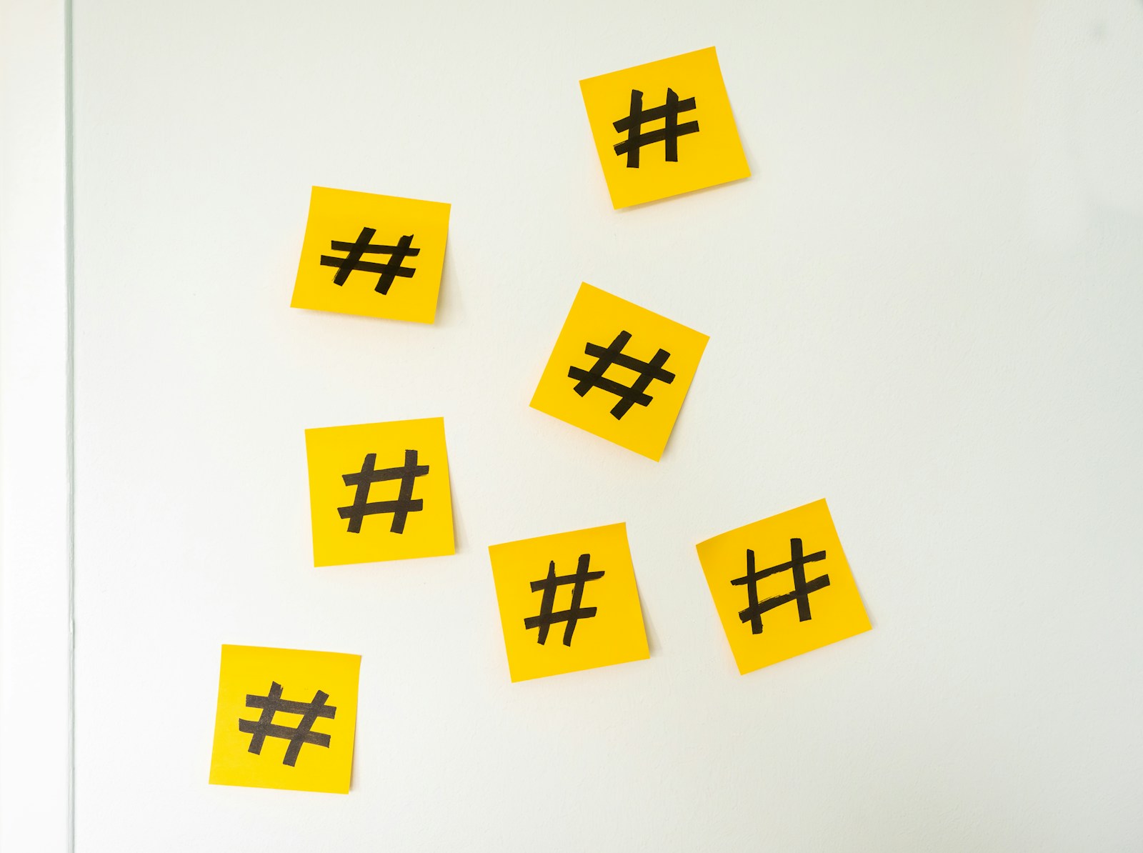 a group of yellow squares with black crosses on them