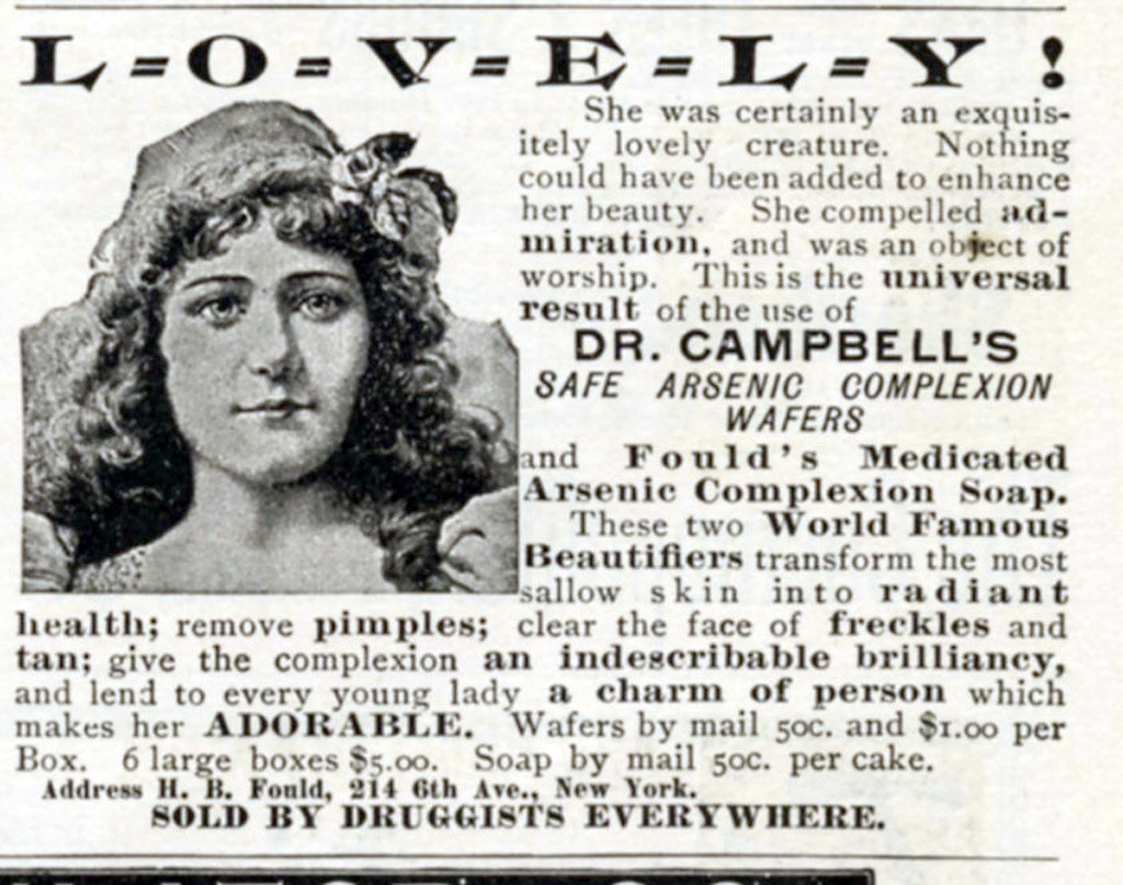 Arsenic Complexion Wafers