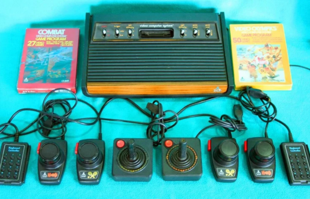 Atari 2600 Console and Games