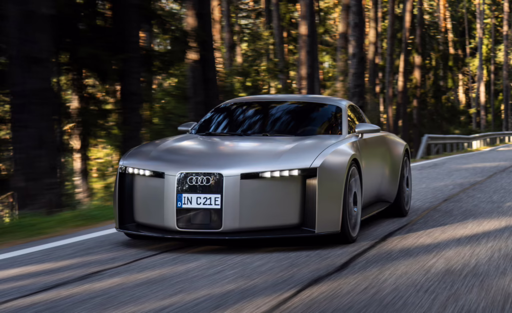 Audi's TT-Inspired Electric Sports Car