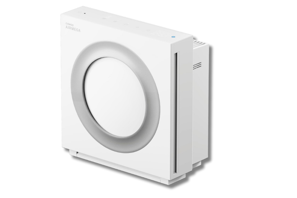 Coway Airmega Mighty2 air purifier with three-stage filtration and AQI sensor