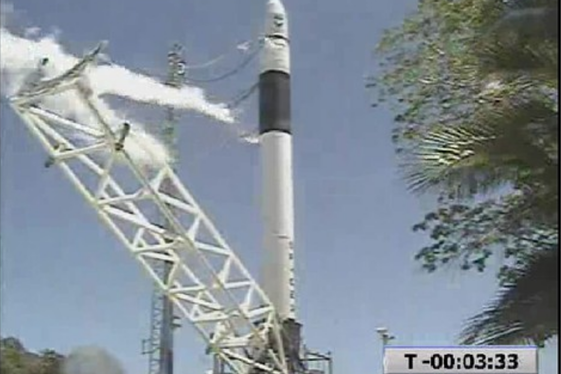 Falcon 1 launch practice