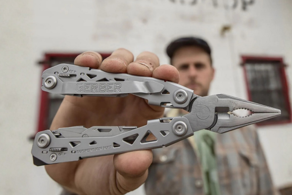 Gerber Suspension NXT in a classic multi-tool design with increased 15 tool count