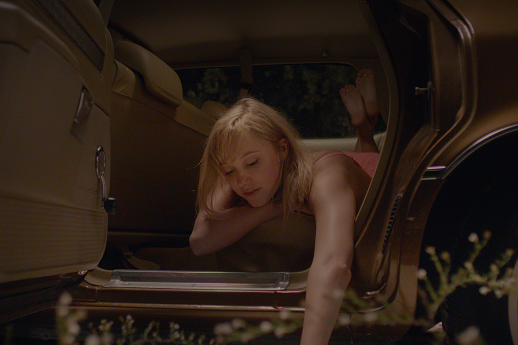 It Follows movie still woman in the car