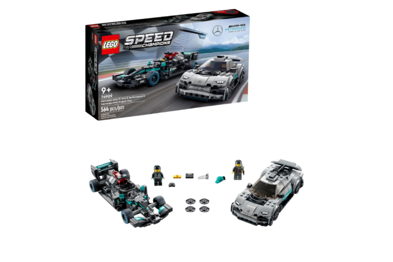 LEGO Speed Champions Mercedes-AMG G 63 & SL 63 Building Toys for Kids