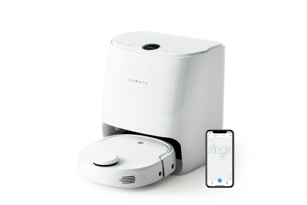 Narwal T10 robot vacuum and mop with self-cleaning mop system