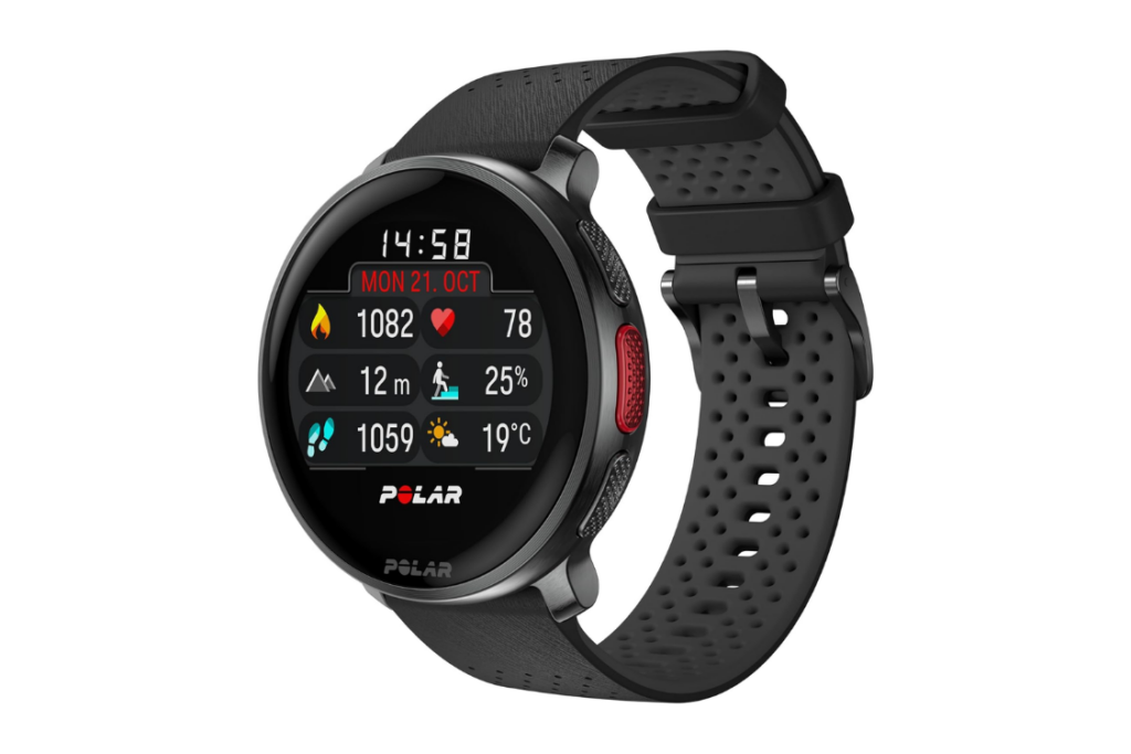 Polar Vantage V3 GPS sports watch with heart rate and endurance tracking