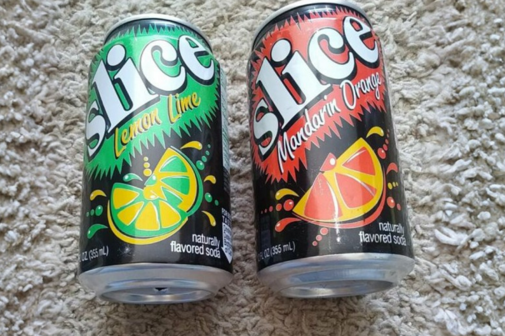 Pepsi Slice Soda Bottles