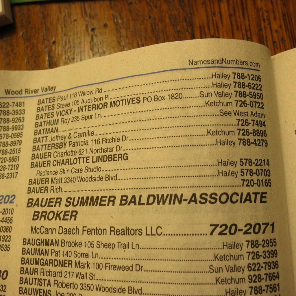 Phone Books