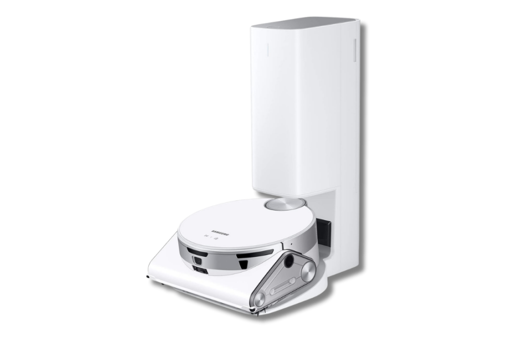 Samsung Jet Bot AI+ robot vacuum with object recognition and app controls