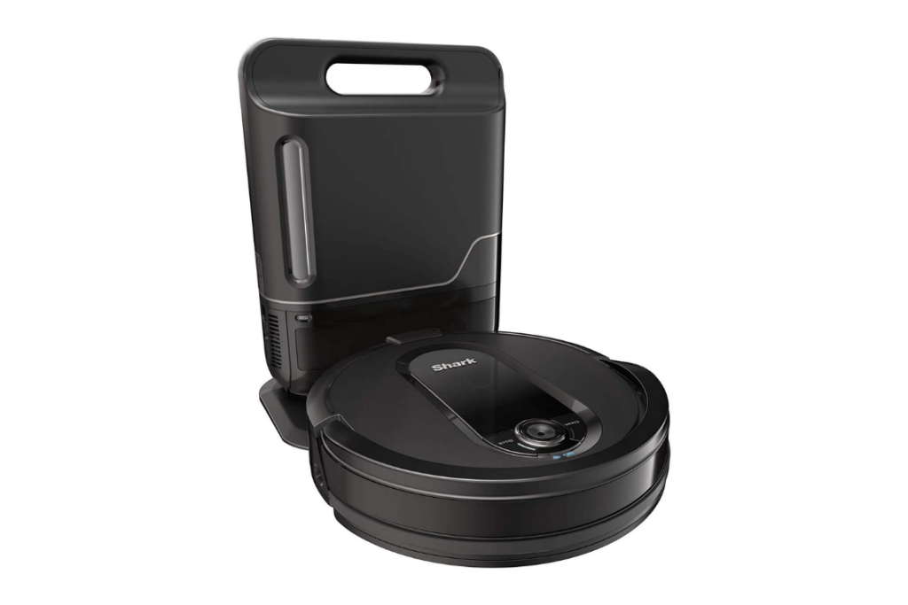 Shark IQ Robot Self-Empty XL vacuum with self-cleaning brushroll for pet hair