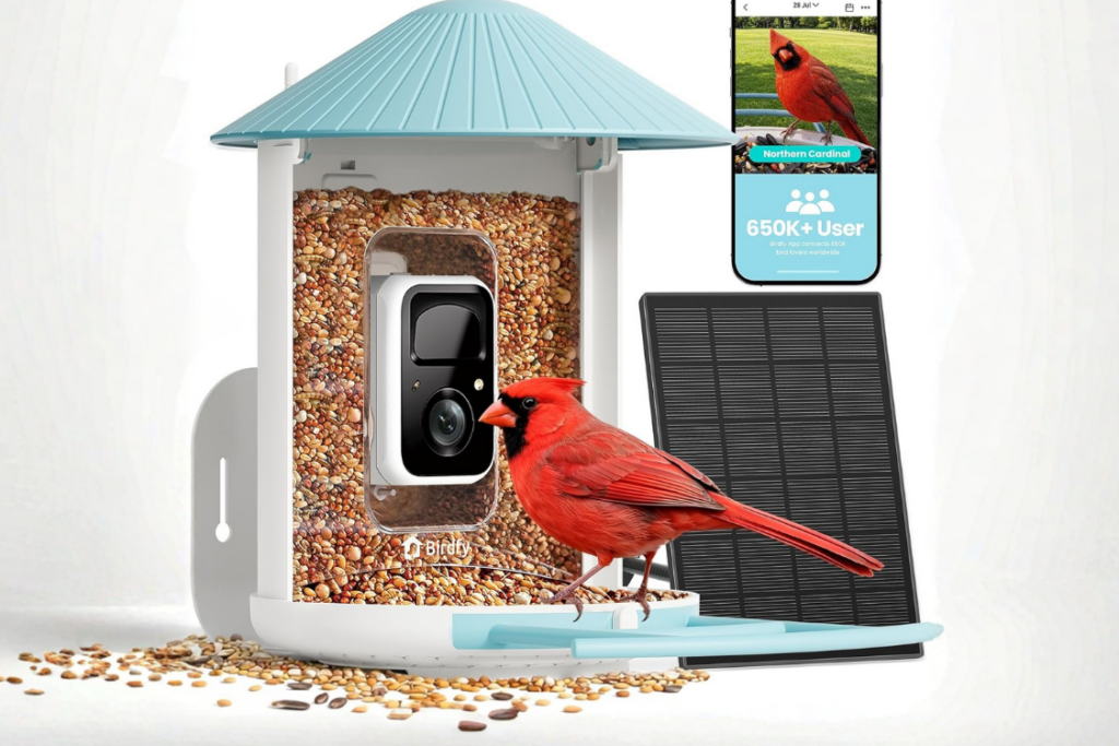 NETVUE by Birdfy Smart Bird Feeder with 2K HD AI Camera
