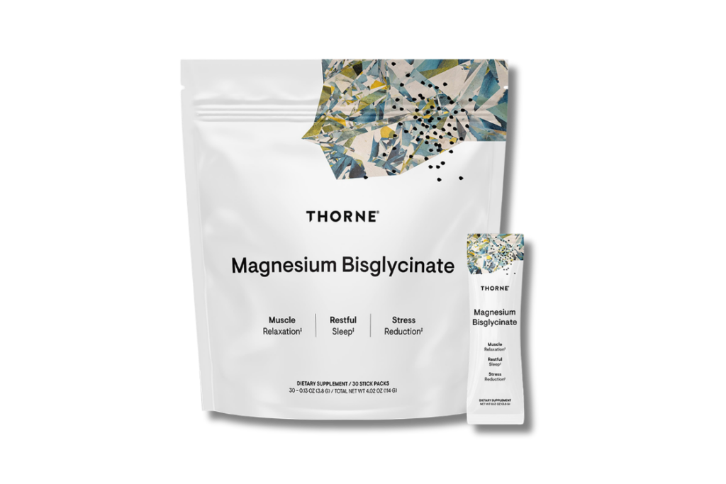 Thorne Magnesium Bisglycinate Powder supplement