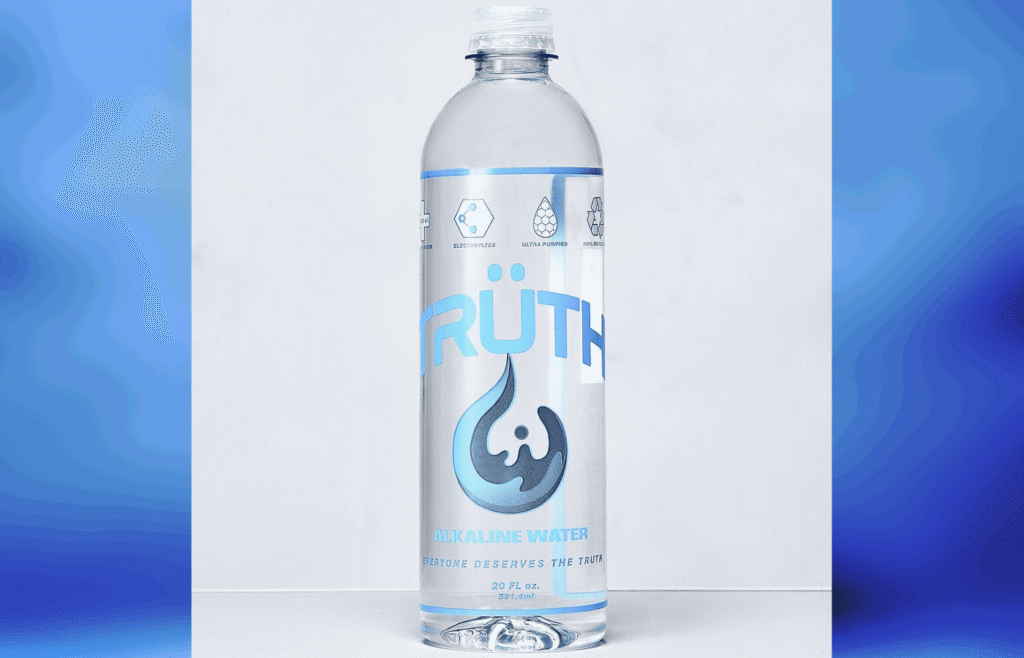 Truth Alkaline Water bottle