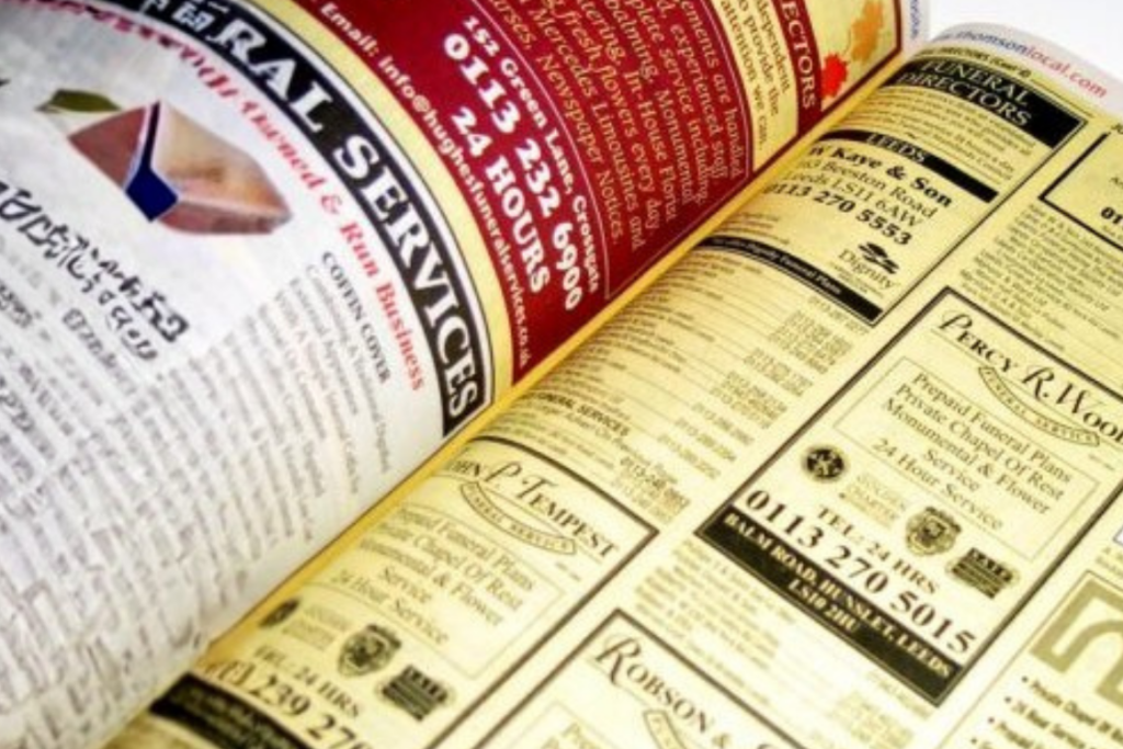 Yellow Pages Phone Book