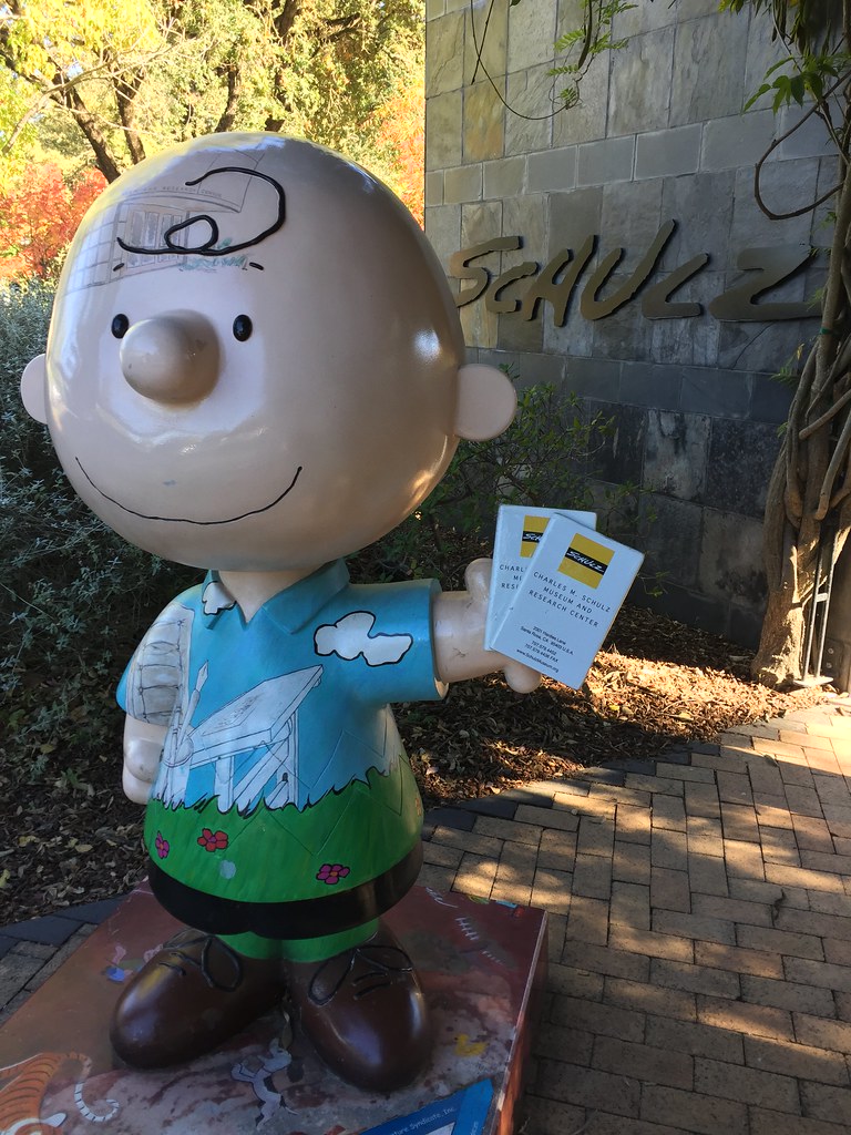 Exterior of the Charles M. Schulz Museum