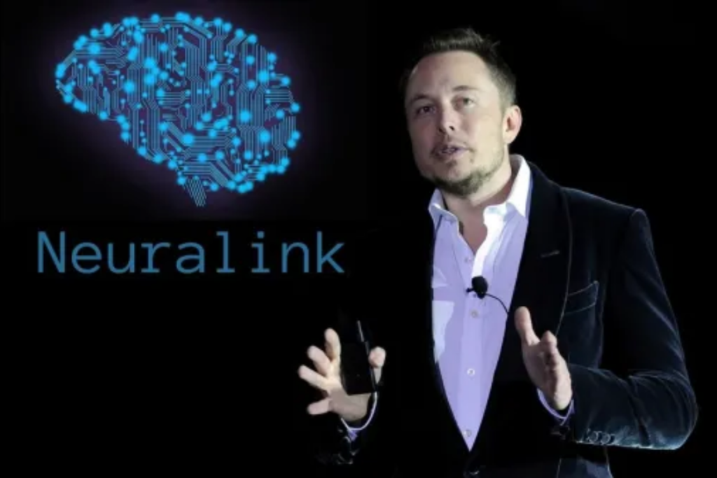 Elon Musk talking about the concept of Neuralink
