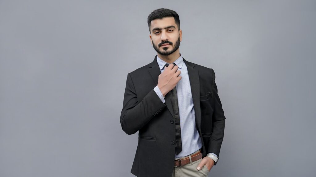 a man in a suit