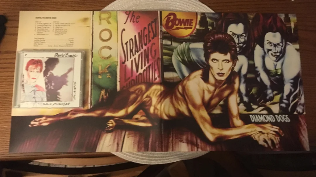 David Bowie – Diamond Dogs (Uncensored Cover) vinyl record