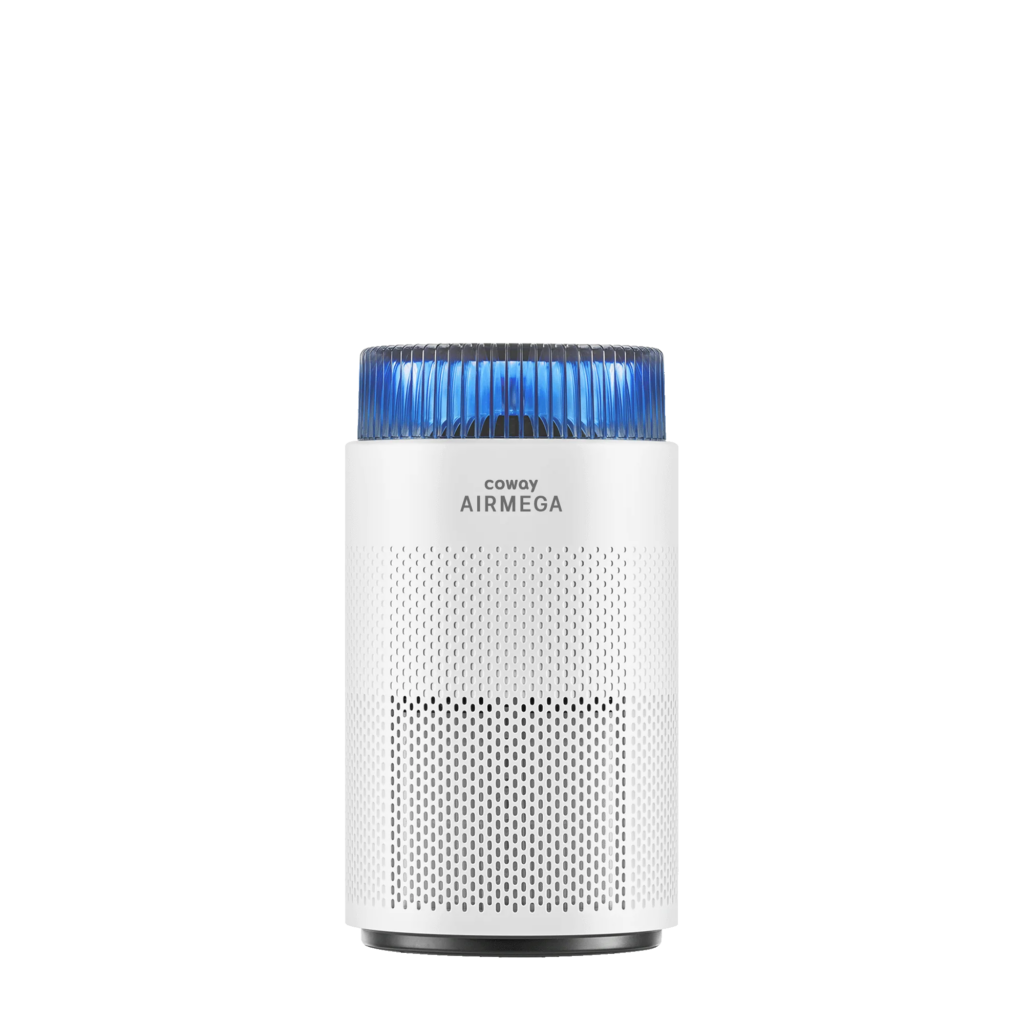 Coway Airmega 100 compact air purifier with three-in-one filtration