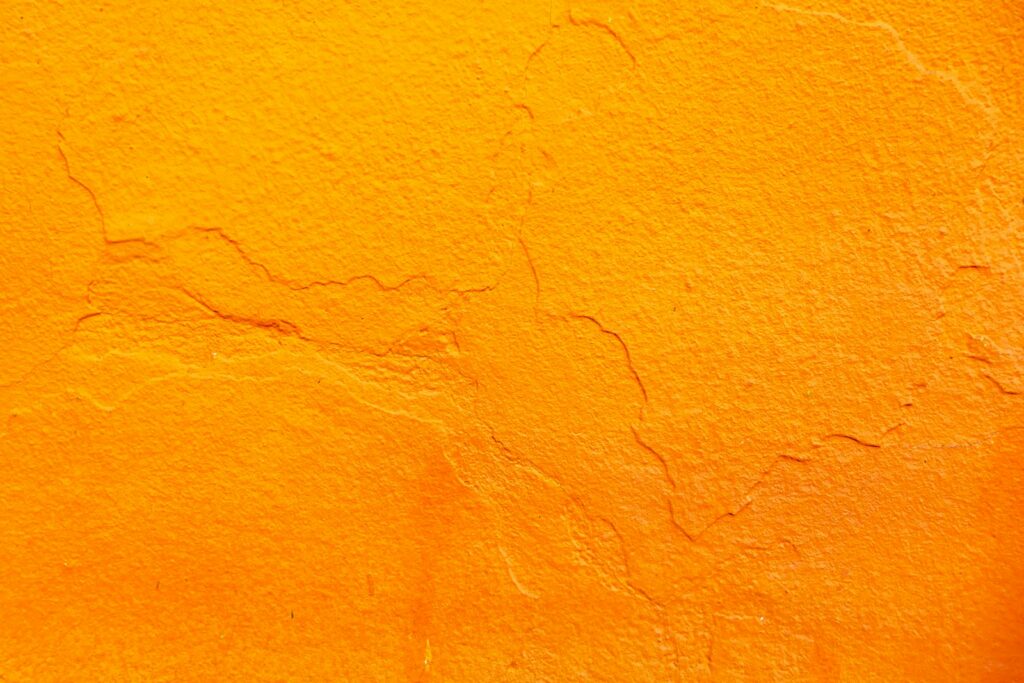 orange concrete wall with shadow
