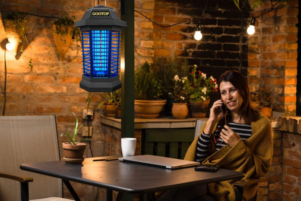 Mosquito Zapper and repellent for outdoor patio