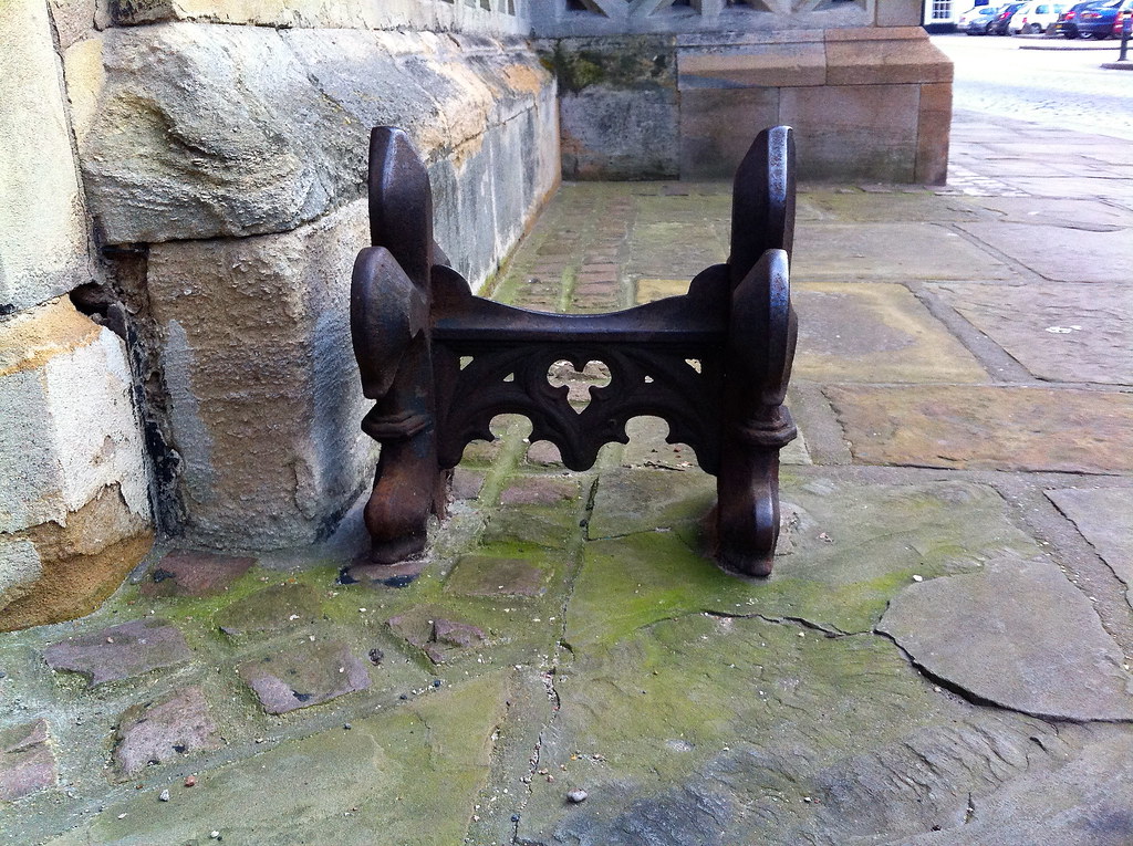 Vintage boot scraper