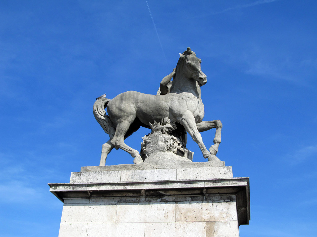 Greek Warrior Horse Sculpture to depict The Trojan Horse